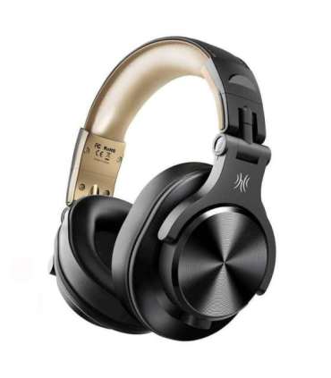Oneodio Fusion A70 wireless headphones (gold)