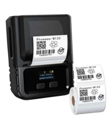 Phomemo M120 portable label printer (black)