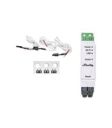 Shelly Pro 3EM-3CT63 WIFI 1/3-way power consumption meter
