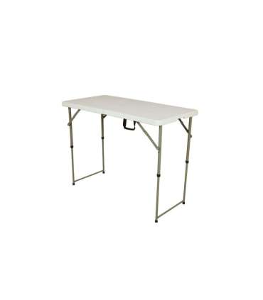 Fold in Half Adjustable Table 122x61x48-74 cm