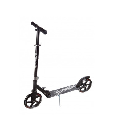 Самокат Raven Straight Black/Silver 200mm с ручным тормозом