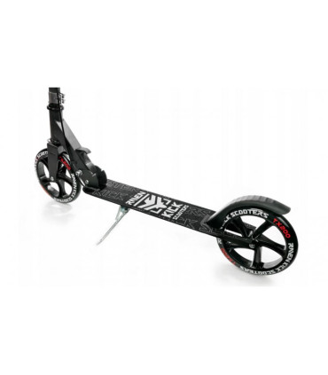 Самокат Raven Straight Black/Silver 200mm с ручным тормозом