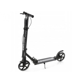 Самокат с амортизацией, ручным тормозом Liner 200mm