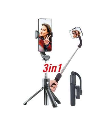 GoXtreme GS1 Foldable Gimbal For Smartphones and Action Cams 55239