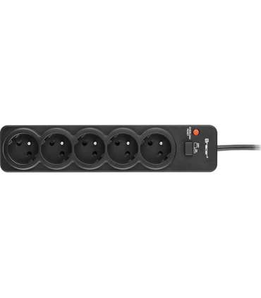 Tracer 46976 PowerGuard 1.8m Black (5 Outlets)