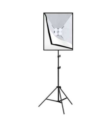 Studio set Puluz softbox 50x70cm, tripod, LED bulb 4 pcs PU5071EU