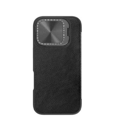 Etui Nillkin Qin Prop Leather iPhone 16 (czarny)