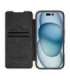 Etui Nillkin Qin Prop Leather iPhone 16 (czarny)