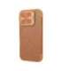 Etui Nillkin Qin Prop Leather iPhone 16 (brązowy)