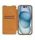 Etui Nillkin Qin Prop Leather iPhone 16 (brązowy)