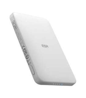 ESR Qi2 MagSlim 5000 mAh magnetic powerbank (white)
