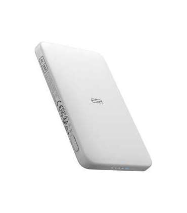 ESR Qi2 MagSlim 5000 mAh magnetic powerbank (white)