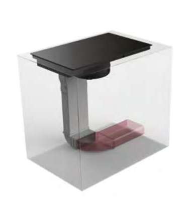 Hood accessory FABER DUCTING KIT PLINTH AIR OUTLET GALILEO STRIPES / GALILEO SLIM