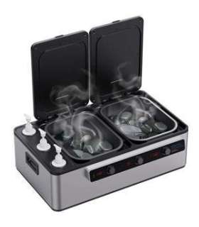 Massage hot stone and Massage oil heater with three bottles