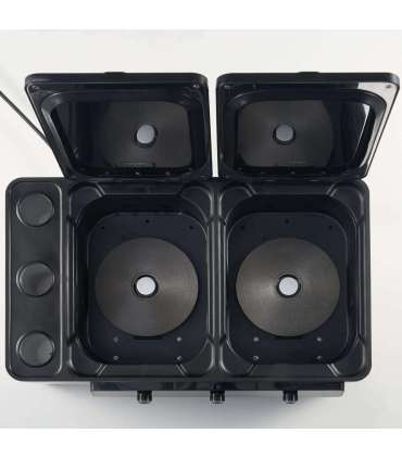 Massage hot stone and Massage oil heater with three bottles