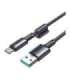 Kabel USB - USB-C Joyroom S-A50 Unlimited 3A 1.2m szary