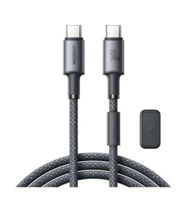 Cable USB-C - USB-C Joyroom S-A50, 60W, 1.2m szary