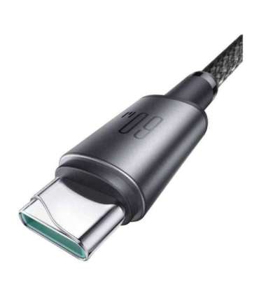 Cable USB-C - USB-C Joyroom S-A50, 60W, 1.2m szary