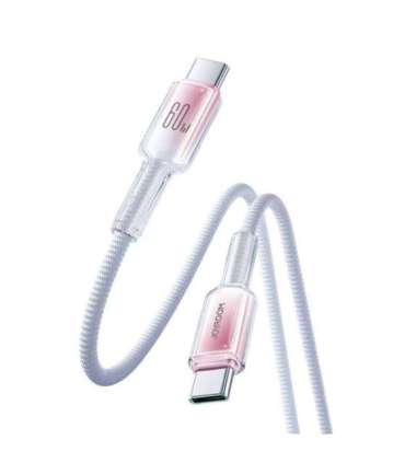 Cable USB-C USB-C Joyroom S-A42 60W 1.2m biały