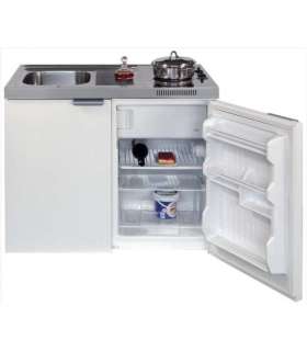 Miniköök külmiku ja gaasiplaadiga