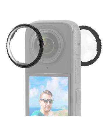Optical glass lens cover PULUZ for Insta360 X4