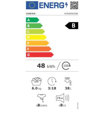 Washing machine GORENJE W3NGPI62SBS