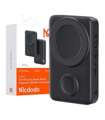 Magnetic Power Bank for Apple watch Mcdodo MC-1461 10000mAh, 20W (black)