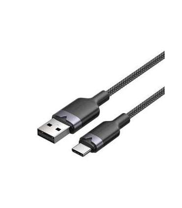 USB 2.0 A to USB-C 3A cable Vention CTNBF 1 M (black)
