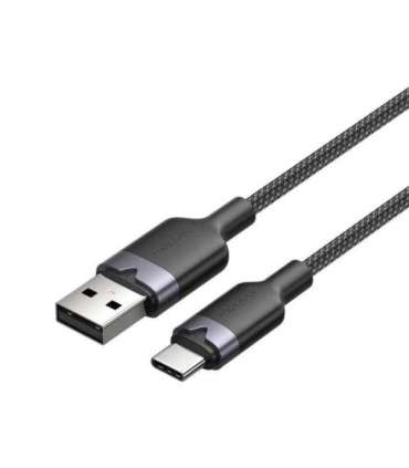 USB 2.0 A to USB-C 3A cable Vention CTNBH 2M (black)
