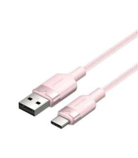 USB 2.0 A to USB-C 3A cable Vention CTNPH 2M (pink)