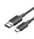 USB 2.0 A to USB-C 3A cable Vention CTQBF 1M (black)