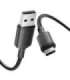 USB 2.0 A to USB-C 3A cable Vention CTQBF 1M (black)