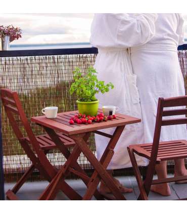 Стул ROUEN 47х53хН84см, складной, меранти