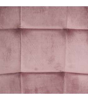 Tool RIMINI 48,5x59xH88cm roosa, kangas, metall