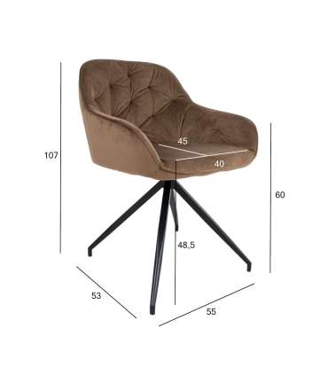 Tool BRIT bee˛, 55x53xH107cm, metall, polüesterkangas