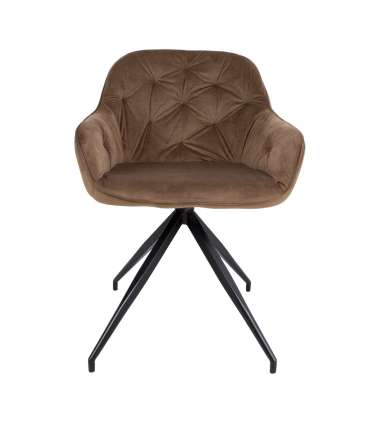 Стул BRIT, оливково-зеленый бархат