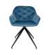 Стул BRIT, синий бархат