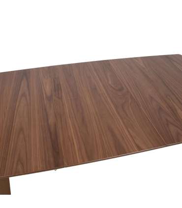 Söögilaud JESPER 120/160x80xH76cm, pähkel