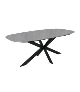 Söögilaud CHASE 200x100xH76cm, hall