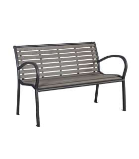 Скамья VIOLA 125x62xH80см, серый