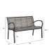 Скамья VIOLA 125x62xH80см, серый