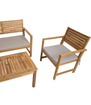 Aiamööblikomplekt FORTUNA laud, pink ja 