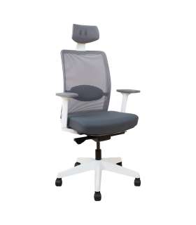 Töötool ANGGUN hall, valge raamiga