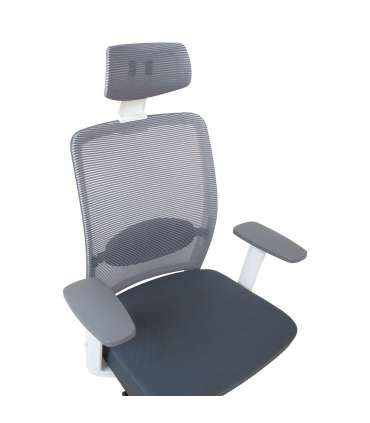 Töötool ANGGUN hall, valge raamiga