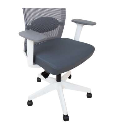 Töötool ANGGUN hall, valge raamiga