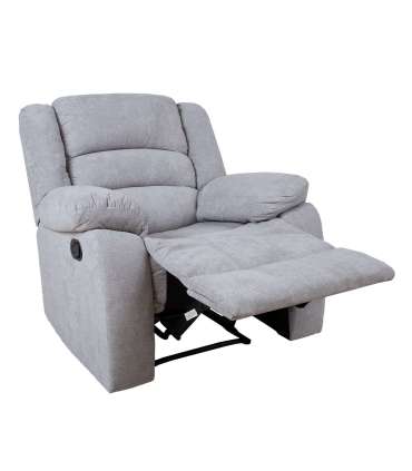 Tugitool MALINA manuaalne recliner, helehall