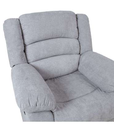Tugitool MALINA manuaalne recliner, helehall