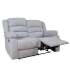 Diivan MALINA 2-kohaline manuaalne recliner, helehall