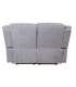 Диван-реклайнер MALINA 2-местный, светло-серый