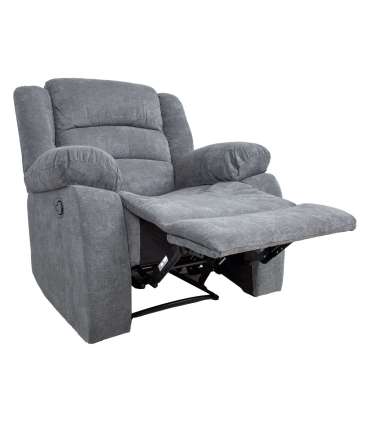 Кресло-реклайнер MALINA, серый